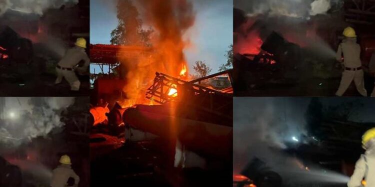 Fire in Chemical Factory : दुर्ग जिले में देर रात केमिकल फैक्ट्री में लगी भीषण आग…