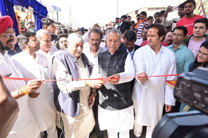 Two big gifts: Raipur residents got two big gifts, Telghani ROB and Gogaon RUB inaugurated