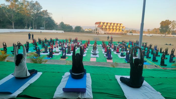Arpa Arogyam Yoga Festival: A large number of people participated in Arpa Arogyam Yoga Festival