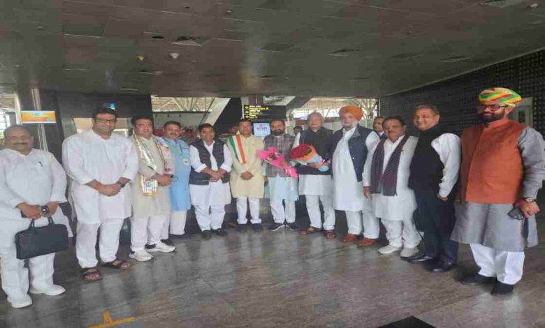 Many big leaders reached the capital: Congress National President Mallikarjun Kharge including many big leaders reached the capital, will hold a press conference shortly…
