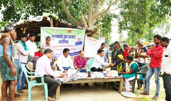 Haat-Bazar Clinic: 82 lakh people have been treated so far… 1.45 lakh clinics organized in the state