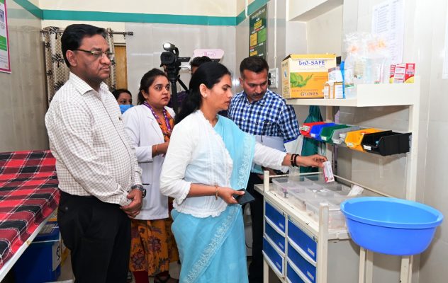Union Minister of State for Health: Union Minister of State for Health Dr. Bharti Praveen Pawar visited Humar Lab, Humar Hospital and Regional Leprosy Training and Research Institute, inaugurated the operation theater complex