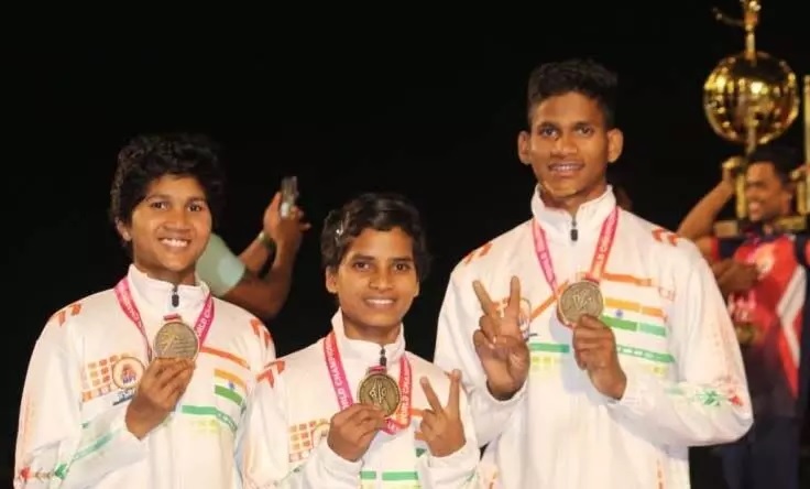 2nd Malkhamb World Championship: Players of Narayanpur show their fire in Bhutan, win gold medal