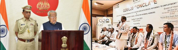 Governor Mr. Harichandan: G-20 Conclave will prove to be a milestone for labor related issues