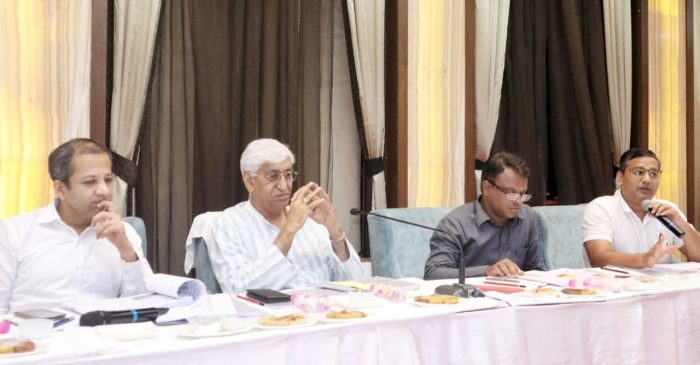 Review Of The Functioning: Health Minister T.S. Singhdev reviewed the functioning of the health department