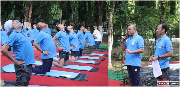International Yoga Day: International Yoga Day celebrated with enthusiasm in JSP