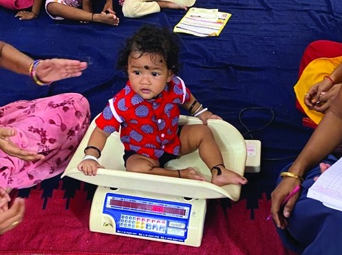 CG News : Weighing festival will run from August 1 to 13 to check the nutrition level of children in Anganwadi centers