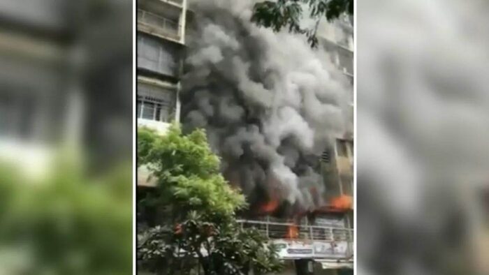 Building Fire: Two killed, 3 injured in fire in a building in Kandivali West, Mumbai.