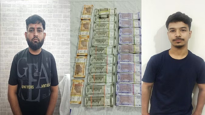 Police Action: Police took action in accordance with the code of conduct, Rs 7 lakh 58 thousand recovered from the bag during checking, accused arrested.