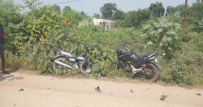 Brutal Accident: Two speeding bikes collided with each other, two youth died, two were in critical condition
