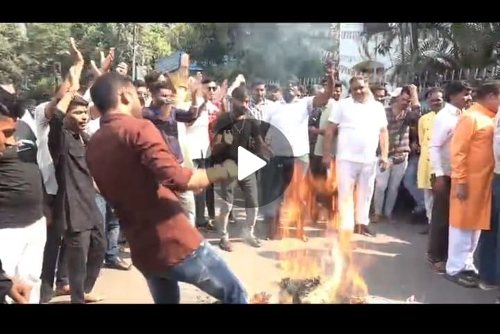 EX CM: Burning the effigy of EX CM was costly…! Excluded from party for 6 straight years…Know details, see VIDEO