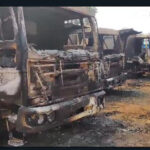 Naxalite's Kartut: Big news from Dantewada...! Naxalites set Bhansi asphalt plant on fire...see back to back VIDEO