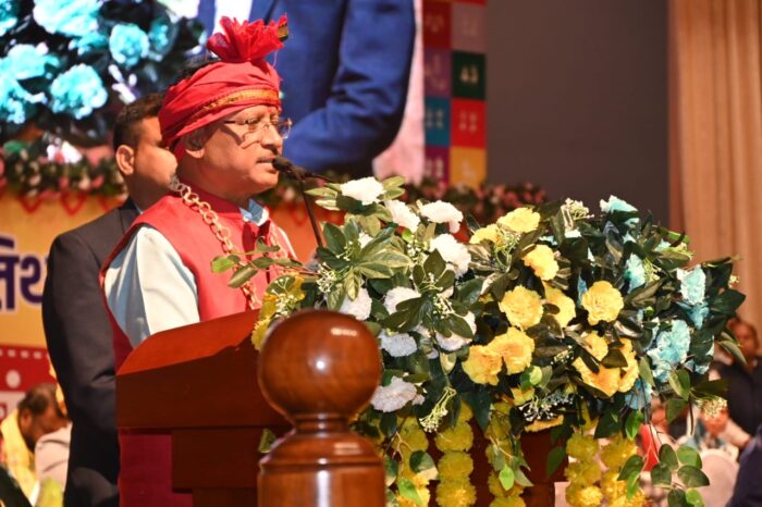 Honor Ceremony: Address by Chief Minister Vishnu Dev Sai ji at the honor ceremony of newly elected MLAs of tribal community.