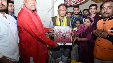 CM Vishnu Dev Sai reached Bhuinyapani: Chief Minister Vishnu Dev Sai reached Bhuinyapani to seek blessings of Guru Gaddi of Sri Sri 108 Sri Gurudev Swami Dhanpati Panda Ji.