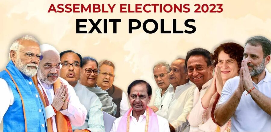 Exit Polls : 5 राज्यों के सर्वे से निकले 8 बड़े संकेत…! कांग्रेस इस कैटेगरी में BJP को पछाड़ पाएगी…? देखें जारी एग्जिट पोल