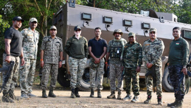 Rajnandgaon Range: Police security camp opened in remote Naxal affected village Katema of the district.
