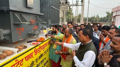 Inauguration of Sub Station: Commerce, Labor and Industry Minister inaugurated the sub station... Light up of the newly constructed sub station at a cost of Rs 1.76 crore