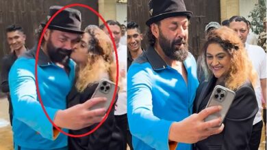 Bollywood actor Bobby Deol: Female fan kissed Bobby Deol while taking selfie