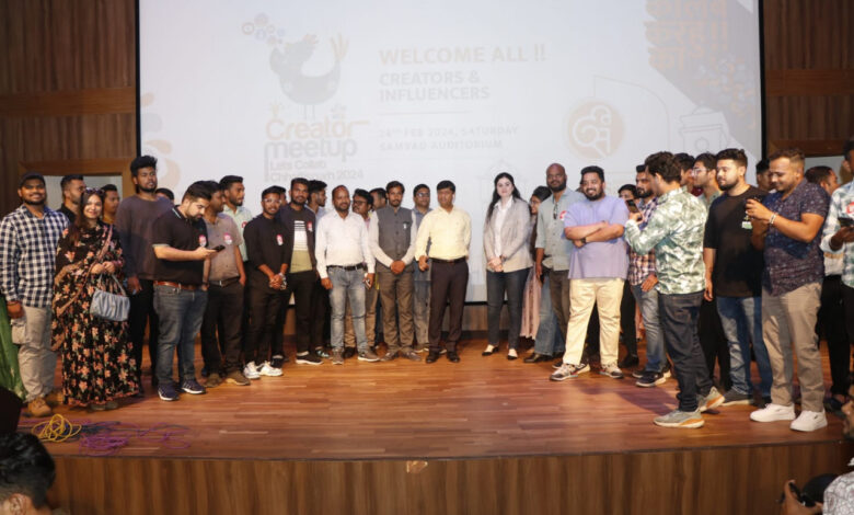 CG Creator's Meetup: Creators showed enthusiasm in 'Let's Collab Chhattisgarh' Creators Meetup program