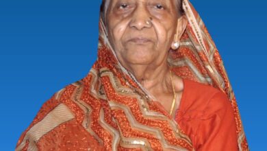 Maternal grief: Death of social worker Ramjilal Agarwal's wife and Brijmohan Agarwal's mother.
