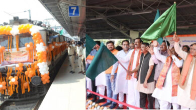 Shree Ramlalla Darshan: Shri Ramlalla Darshan scheme started in Chhattisgarh from today...Chief Minister showed the green flag.