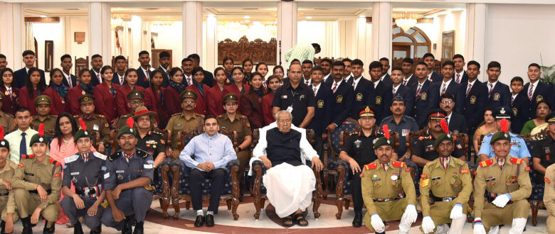 National Cadet Corps: Madhya Pradesh and Chhattisgarh NCC at Raj Bhavan. 'At Home' program of cadets of Directorate concluded