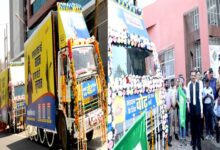 Green Flagged: Chief Electoral Officer Rajan flags off voter awareness vehicles