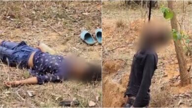 CG CRIME NEWS: Murder of girlfriend and boyfriend, dead body of young man found hanging on a tree, girl's throat found slit, sensation spread in the area.