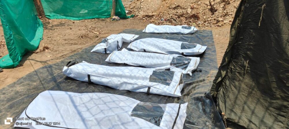 Naxalite Killed: Big news from Sukma! A major blow to the Naxalite network... 6 Naxalites killed... A major success for security forces on the Chhattisgarh-Andhra Pradesh border.