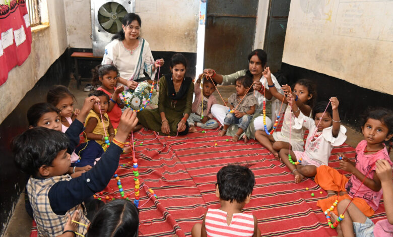 Anganwadi Centre: Little children are getting cool air in Anganwadi Centre, coolers have been arranged in Anganwadi Centres to protect children from the scorching heat