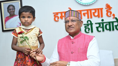 CM Jandarshan: Due to the sensitivity of the Chief Minister, 5-year-old Nutan's eye was treated within a week