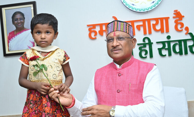 CM Jandarshan: Due to the sensitivity of the Chief Minister, 5-year-old Nutan's eye was treated within a week