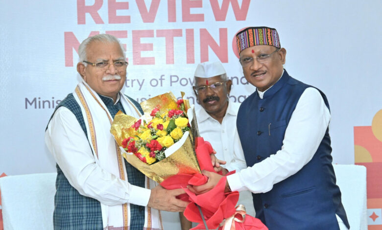 CG News: Union Minister of Power and Housing and Urban Affairs reviewed the work being done in Chhattisgarh, Chhattisgarh will soon regain the status of 'Power Surplus State'