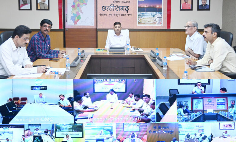 Chhattisgarh Vision 2047: Chief Secretary Jain held a meeting of divisional commissioners and collectors regarding Chhattisgarh Vision 2047