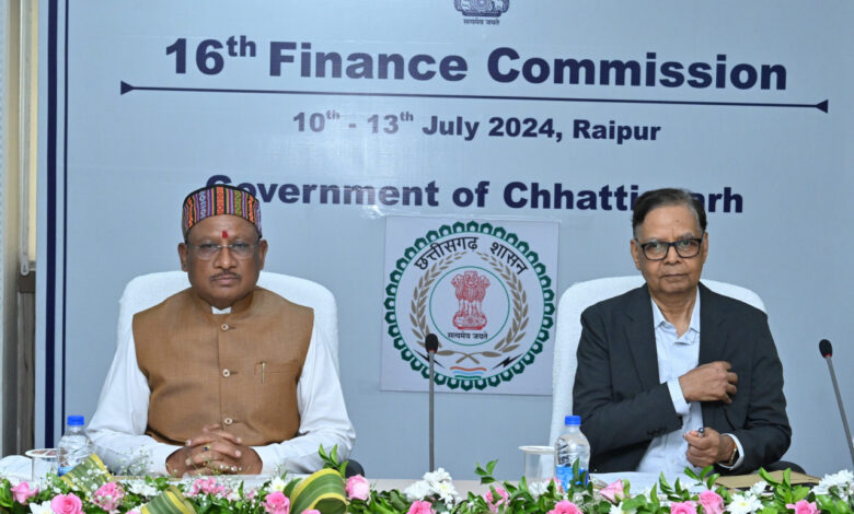 16th Finance Commission: Chief Minister Vishnu Dev Sai sought special grant for Chhattisgarh from the Central Finance Commission, urged to provide more resources to develop infrastructure in Nava Raipur