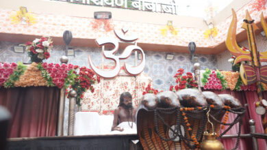 CM Vishnu: Chief Minister Vishnu Dev Sai reached Shri Shri 108 Shri Satyanarayan Baba Dham Kosmanara for darshan