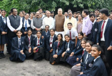 Courtesy Meet: Students of Royal Kids Convent School met Chief Minister Vishnu Dev Sai in the Assembly