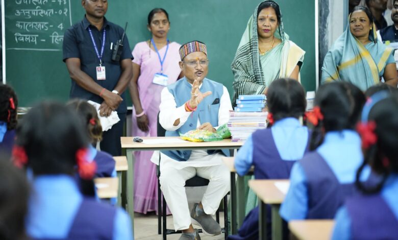 CG News: Chief Minister Sai stressed the importance of primary education in local languages, children will get vocational education along with school education