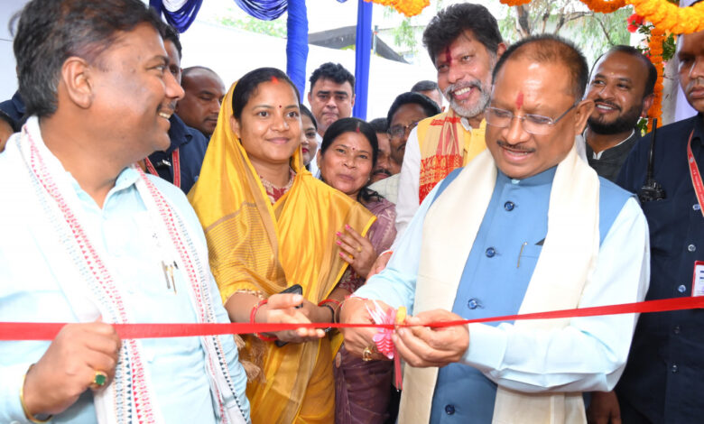 CM Vishnu: Chief Minister inaugurated Annapurna kitchen in Bastar district hospital