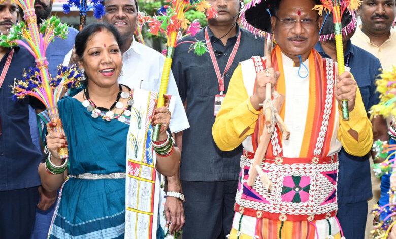 Hareli Tihar: Colourful celebration of Hareli festival at Chief Minister's residence, Chief Minister prayed to Gauri-Ganesh and Lord Shiva and wished happiness and prosperity to the people of the state