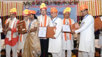 Convocation Ceremony: Governor Ramen Deka and Chief Minister Vishnu Dev Sai attended the convocation ceremony of Hemchand Yadav University in Durg