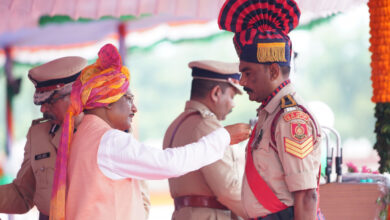 78th Independence Day: Chief Minister honoured 46 police officers and jawans with police medals on the occasion of Independence Day