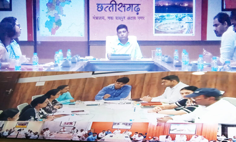 CS Amitabh Jain: Chief Secretary held a video conferencing meeting with divisional commissioners and collectors, reviewed important schemes