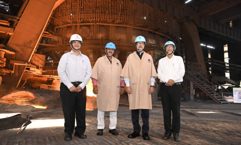 CG Governor Ramen Deka: Governor Ramen Deka visited Bhilai Steel Plant