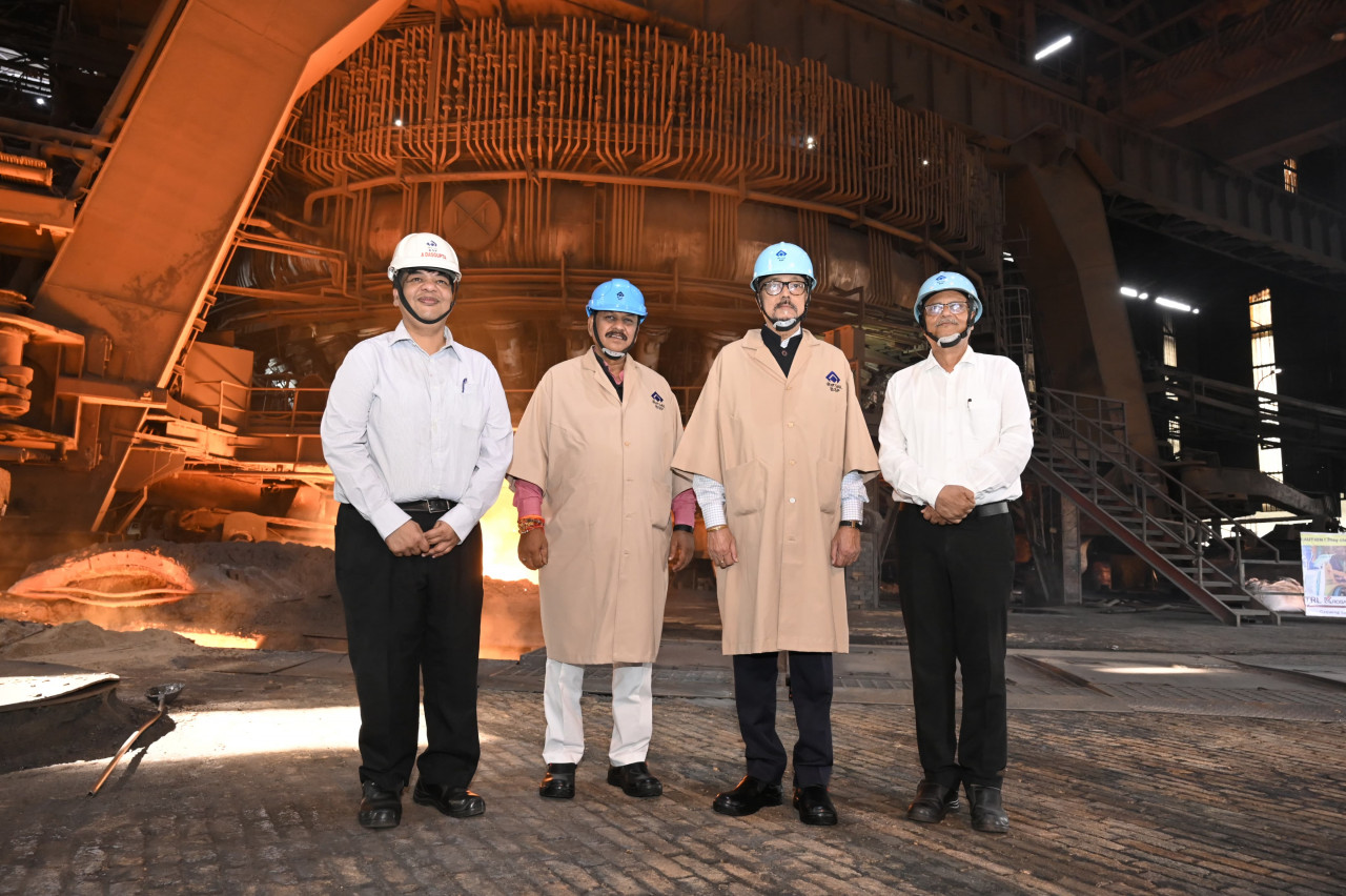 CG Governor Ramen Deka: Governor Ramen Deka visited Bhilai Steel Plant