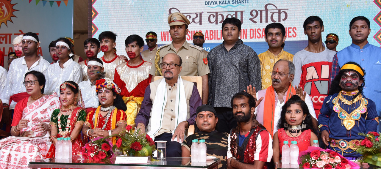 Governor Ramen Deka: Disabled people are not a burden on society, 'Divya Kala Shakti' program concluded