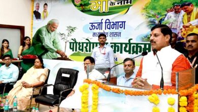 MP CM Mohan Yadav: Plantation is an effort to return what we have received from nature, inaugurated the mascots of the Energy Department (boy-electricity and girl-electricity)