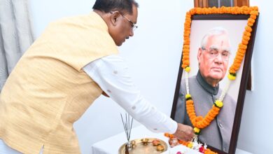 CM Vishnu: Chief Minister Vishnu Dev Sai paid tribute to former Prime Minister Bharat Ratna Late Atal Bihari Vajpayee on his death anniversary