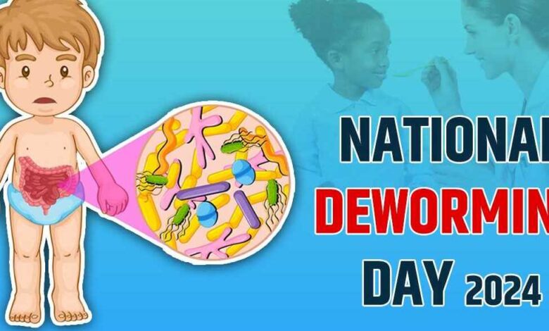 National Deworming Day: National Deworming Day is organized on 29 August