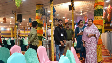 Mahtari Vandan Tihar: Vishnu Bhaiya's house decorated on Teej-Pora, courtyard decorated with traditional Nandiya-Baila and toys